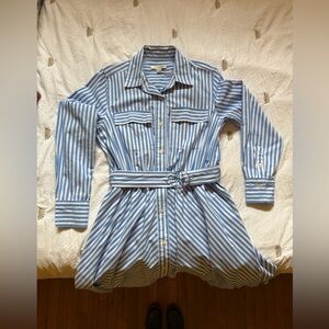 MIDI BLOUSE DRESS. NWT.